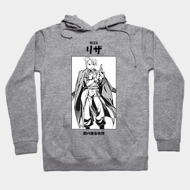 Riza Hawkeye Full Metal Alchemist Hoodie by KMSbyZet